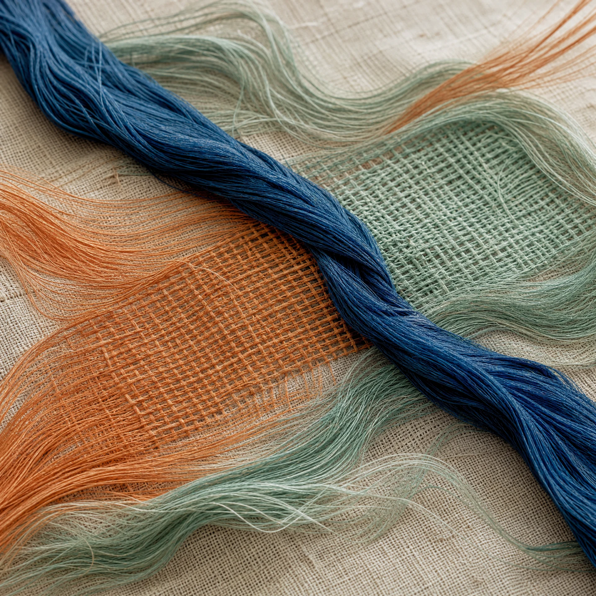 Woven thread relationship detail
